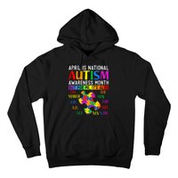 April Is National Autism Awareness Month Hoodie