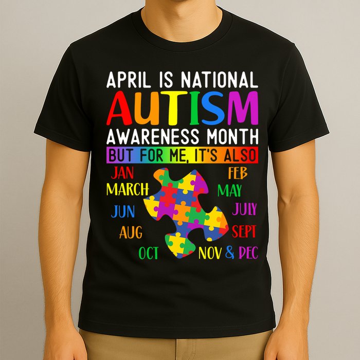 April Is National Autism Awareness Month T-Shirt