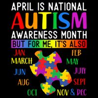 April Is National Autism Awareness Month 16 in Basic Backpack