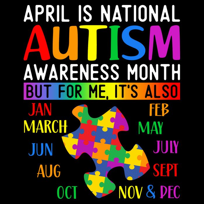 April Is National Autism Awareness Month 16 in Basic Backpack