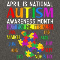 April Is National Autism Awareness Month Cotton Canvas Backpack