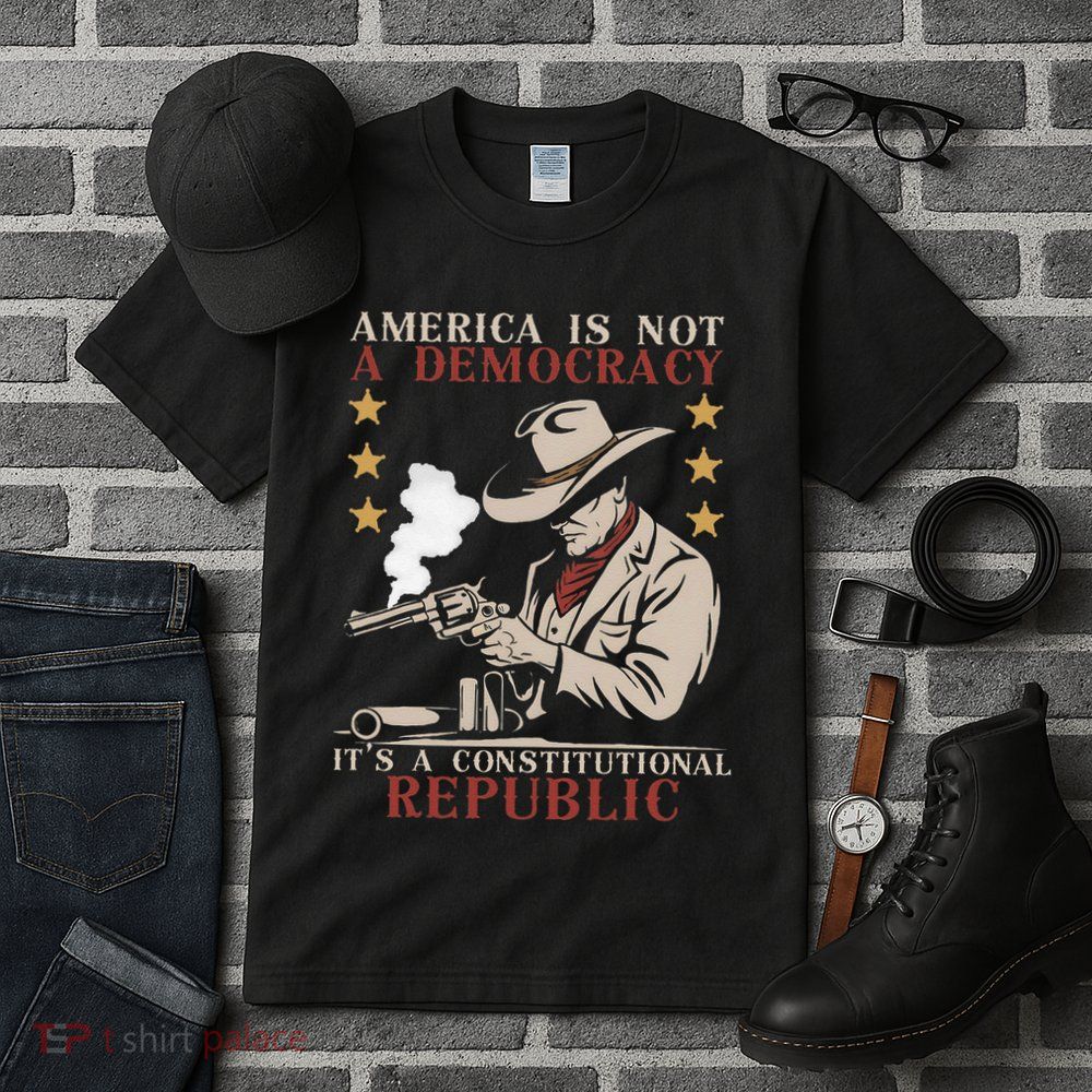 America Is Not A Democracy ItS A Constitutional Republic Tall T-Shirt
