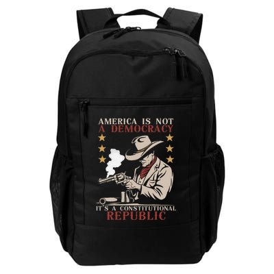 America Is Not A Democracy ItS A Constitutional Republic Backpack