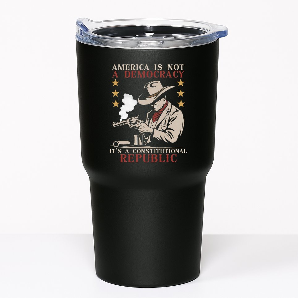 America Is Not A Democracy ItS A Constitutional Republic Tumbler