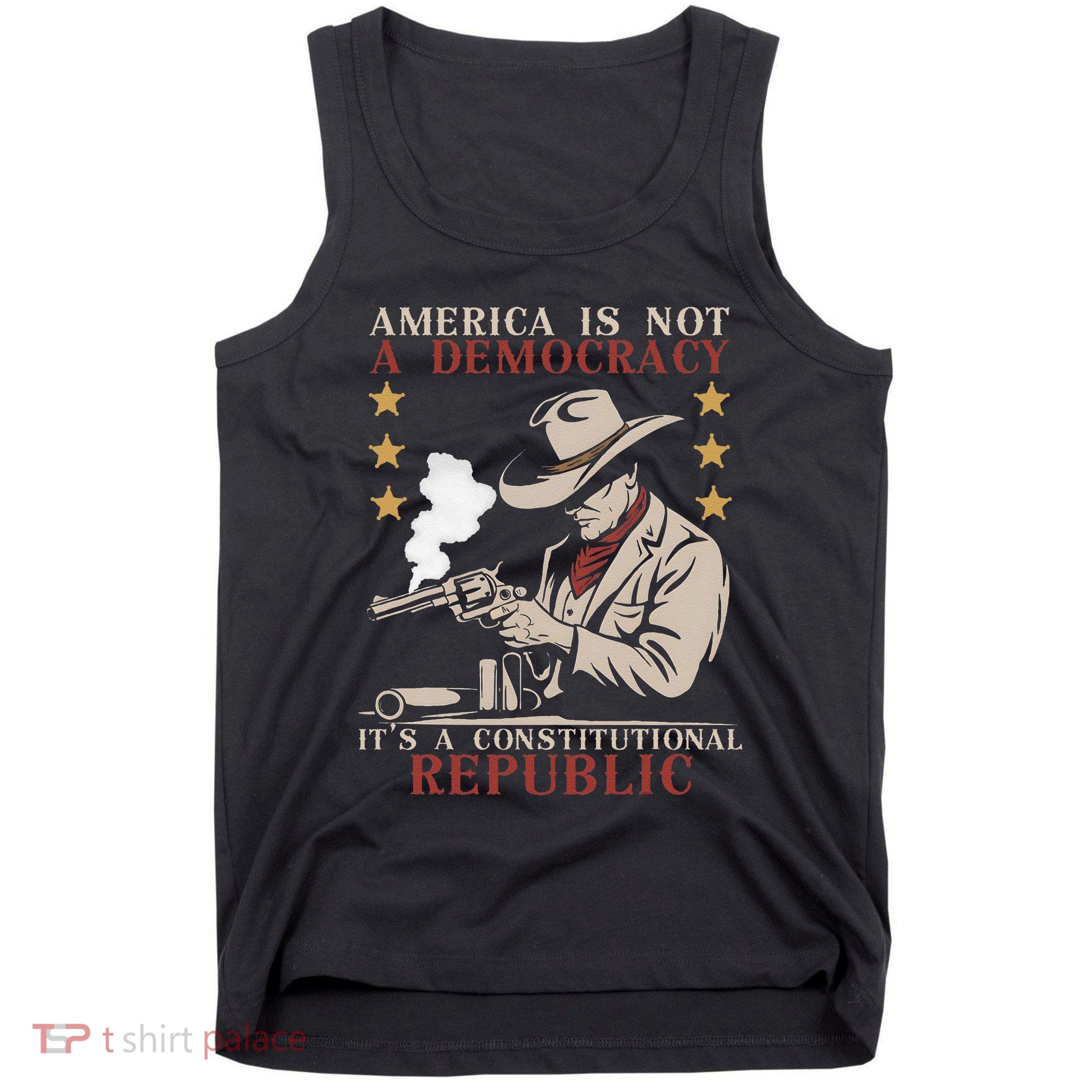 America Is Not A Democracy ItS A Constitutional Republic Tank Top