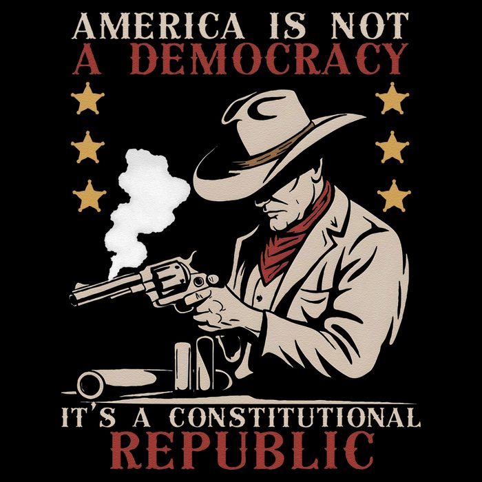 America Is Not A Democracy ItS A Constitutional Republic Zip Tote Bag