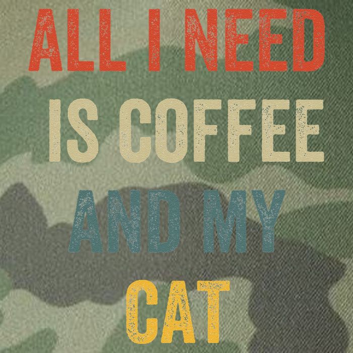 All I Need Is Coffee And My Cat Legacy Tie Dye Trucker Hat