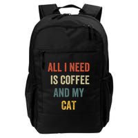 All I Need Is Coffee And My Cat Backpack