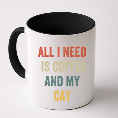 All I Need Is Coffee And My Cat Mug