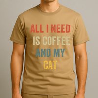 All I Need Is Coffee And My Cat T-Shirt