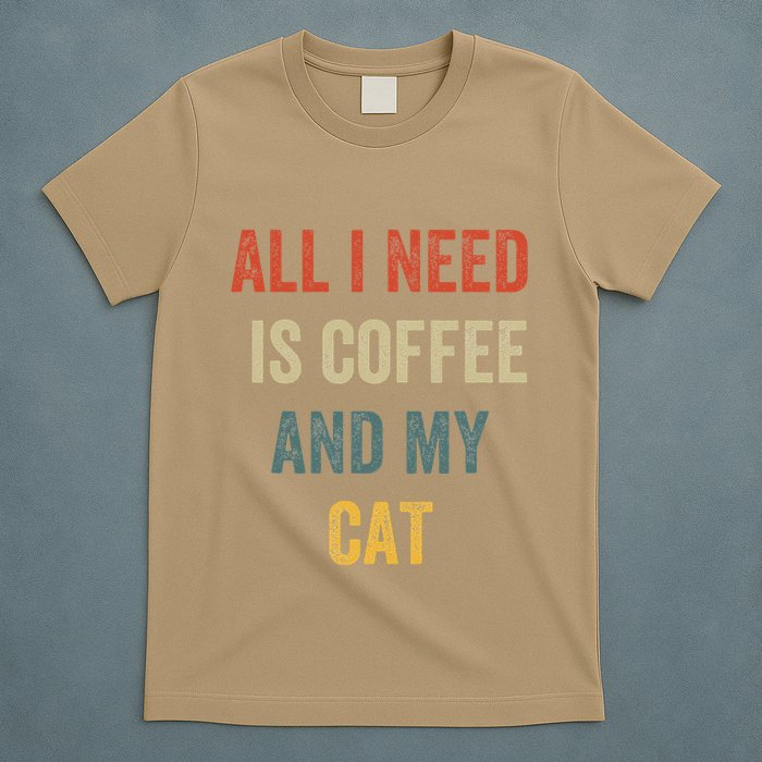 All I Need Is Coffee And My Cat T-Shirt