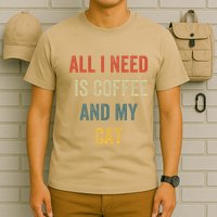 All I Need Is Coffee And My Cat T-Shirt