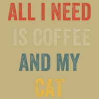 All I Need Is Coffee And My Cat Tall Long Sleeve T-Shirt