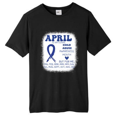 April Is National Abuse Prevention Month Awareness Meaningful Gift Tall Fusion ChromaSoft Performance T-Shirt