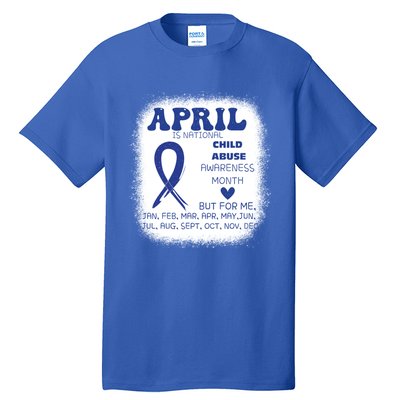 April Is National Abuse Prevention Month Awareness Meaningful Gift Tall T-Shirt