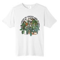 All I Need Is Coffee And Plants Funny Skeleton Gardening Lover Tall Fusion ChromaSoft Performance T-Shirt