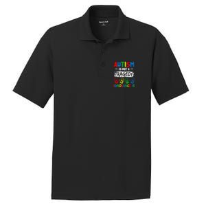 Autism Is Not A Tragedy Ignorance Is Autism Awareness Puzzle PosiCharge RacerMesh Polo