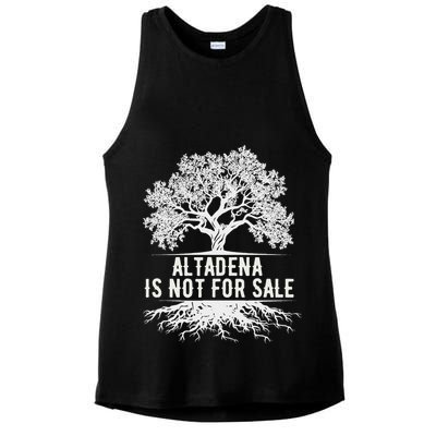 Altadena Is Not For Sale California Ladies PosiCharge Tri-Blend Wicking Tank
