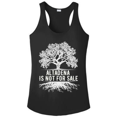 Altadena Is Not For Sale California Ladies PosiCharge Competitor Racerback Tank