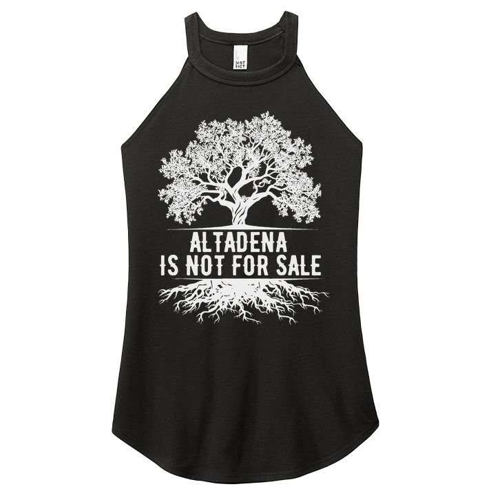 Altadena Is Not For Sale California Women's Perfect Tri Rocker Tank