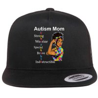 Autism Is Not A Disability It'S A Different Ability Dabbing Flat Bill Trucker Hat