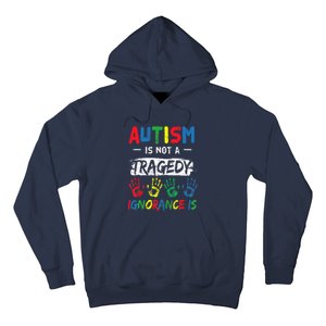 Autism Is Not A Tragedy Support Awareness Acceptance Love Hoodie