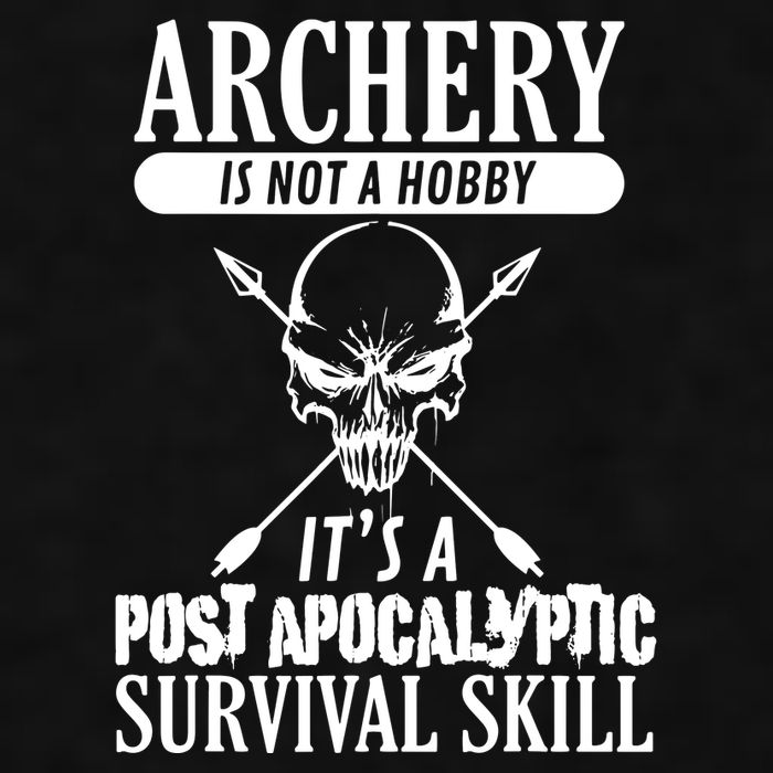 Archery Is Not A Hobby Post Apocalyptic Surivival Skill Ladies PosiCharge Tri-Blend Wicking Tank