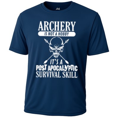 Archery Is Not A Hobby Post Apocalyptic Surivival Skill Performance Shirt