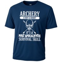 Archery Is Not A Hobby Post Apocalyptic Surivival Skill Performance Shirt