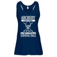 Archery Is Not A Hobby Post Apocalyptic Surivival Skill Ladies Essential Flowy Tank