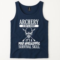 Archery Is Not A Hobby Post Apocalyptic Surivival Skill Tank Top