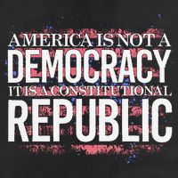 America Is Not A Democracy ItS A Constitutional Republic Adult Drive Performance Visor