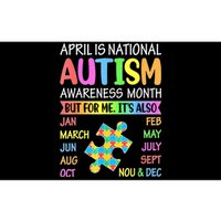 April Is National Autism Awareness Month Boy Girl Women Bumper Sticker