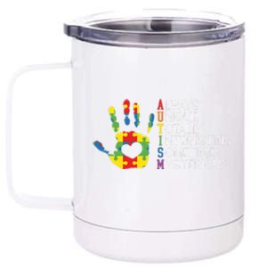 Autism ItS Not A Disability ItS A Different Ability 12 oz Stainless Steel Tumbler Cup