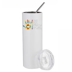 Autism ItS Not A Disability ItS A Different Ability Stainless Steel Tumbler