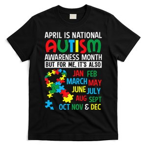 April Is National Autism Awareness Month Gift T-Shirt