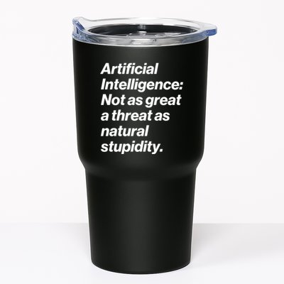 Artificial Intelligence Not As Great A Threat As Natural Stupidity Tumbler