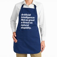 Artificial Intelligence Not As Great A Threat As Natural Stupidity Apron