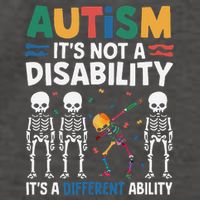 Autism is Not a Disability Its a Different Ability Dabbing Vector Backpack