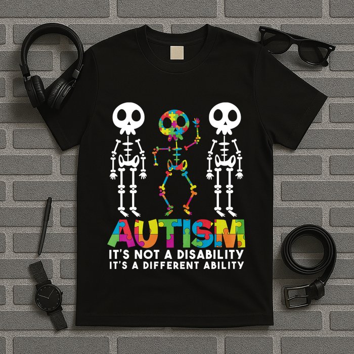Autism ItS Not A Disability ItS A Different Ability T-Shirt