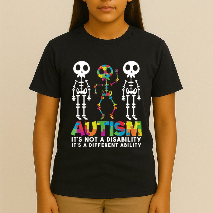 Autism ItS Not A Disability ItS A Different Ability T-Shirt