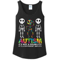 Autism ItS Not A Disability ItS A Different Ability Ladies Essential Tank