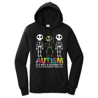 Autism ItS Not A Disability ItS A Different Ability Women's Pullover Hoodie