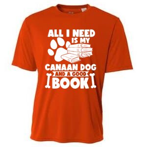 All I Need Is My Canaan Dog And A Good Book Gift Cooling Performance Crew T-Shirt