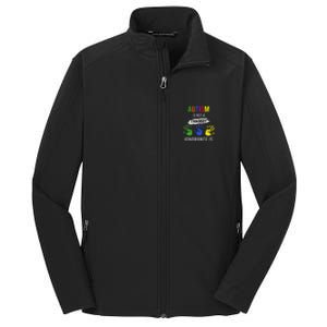 Autism Is Not A Tragedy Ignorance Is Funny Autism Core Soft Shell Jacket