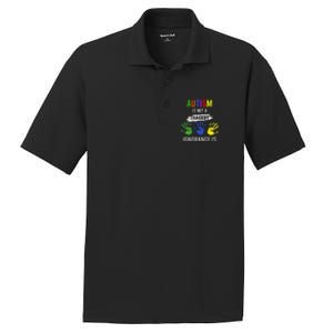 Autism Is Not A Tragedy Ignorance Is Funny Autism PosiCharge RacerMesh Polo