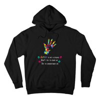 Autism Is Not A Disease,Try To Understand Hoodie