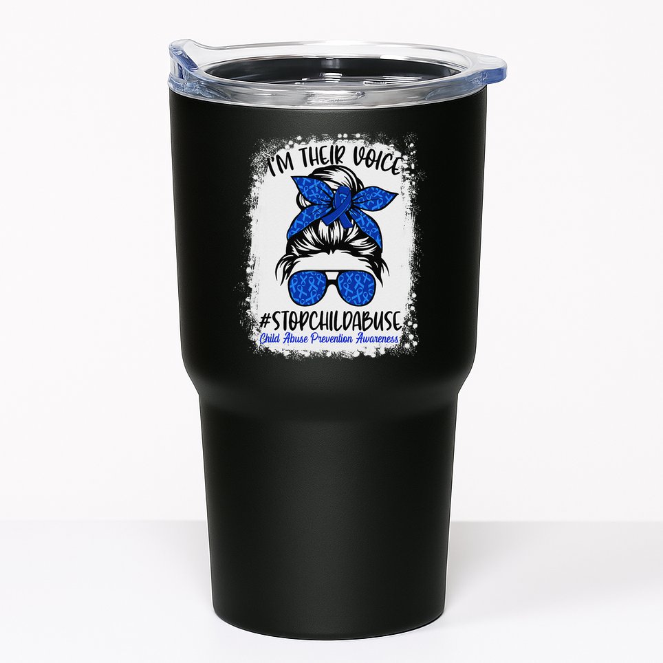 April is National Child Abuse Prevention Month Tumbler