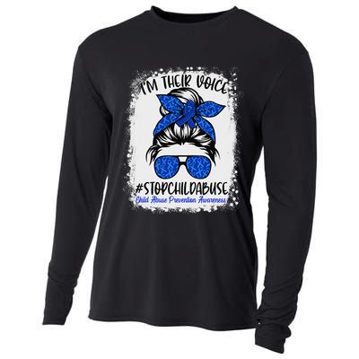 April is National Child Abuse Prevention Month Cooling Performance Long Sleeve Crew