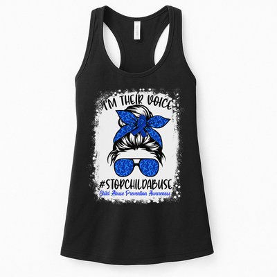 April is National Child Abuse Prevention Month Womens Tank Top